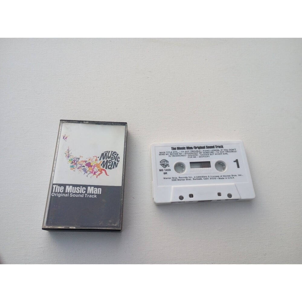The Music Man Original Sound Track Cassette 1962 Warner Bros. MS 1459